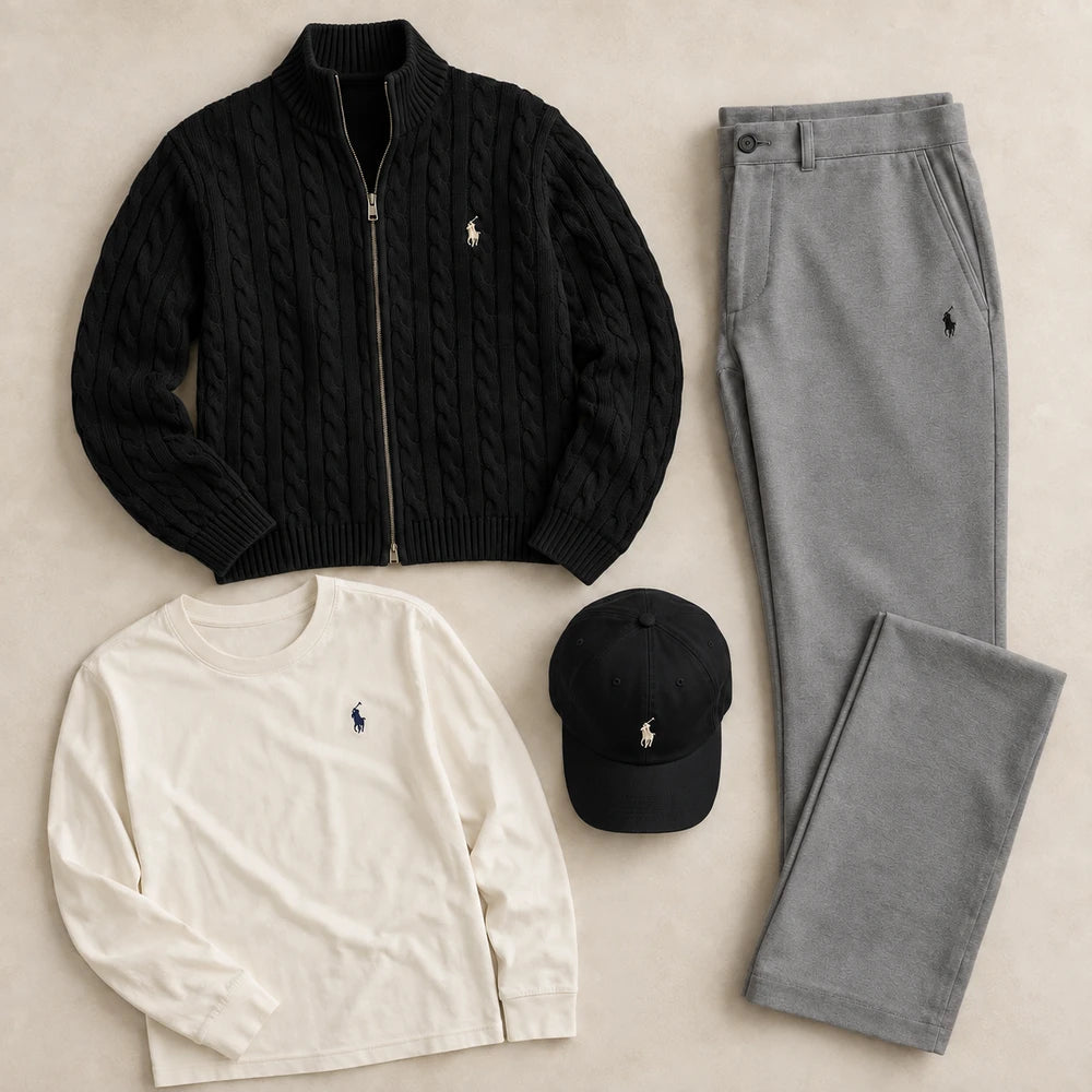 RAYMONE Classic Men Knit Set