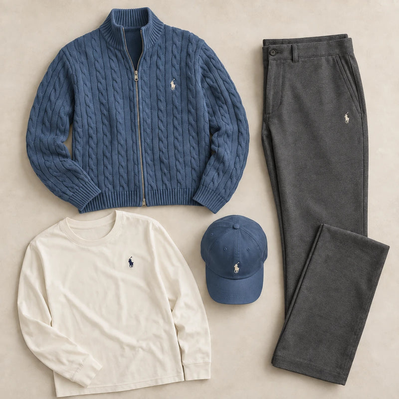RAYMONE Classic Men Knit Set