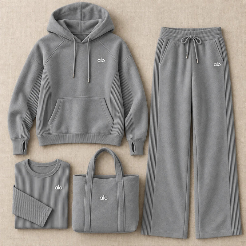 Warm Hooded Lounge Set