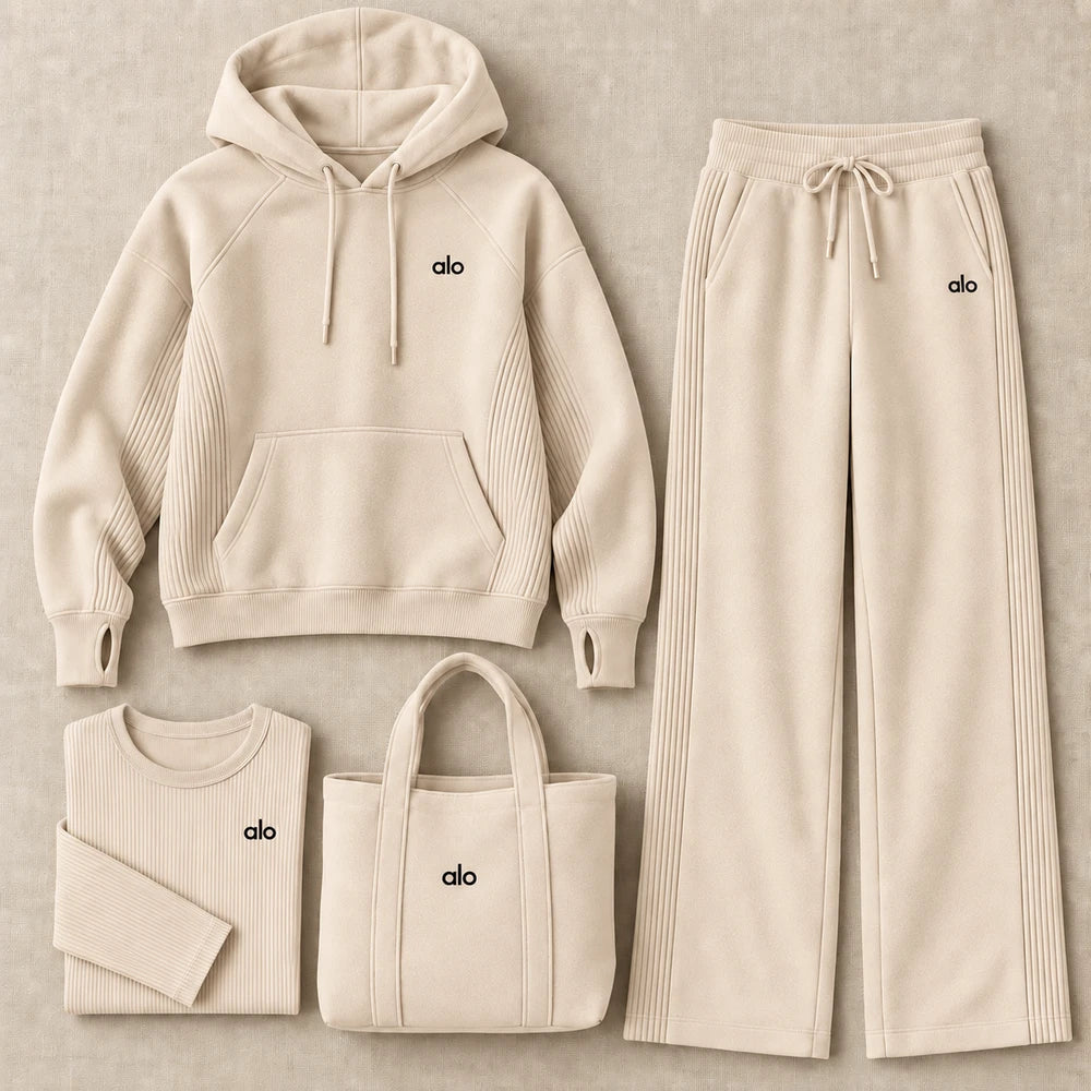 Warm Hooded Lounge Set