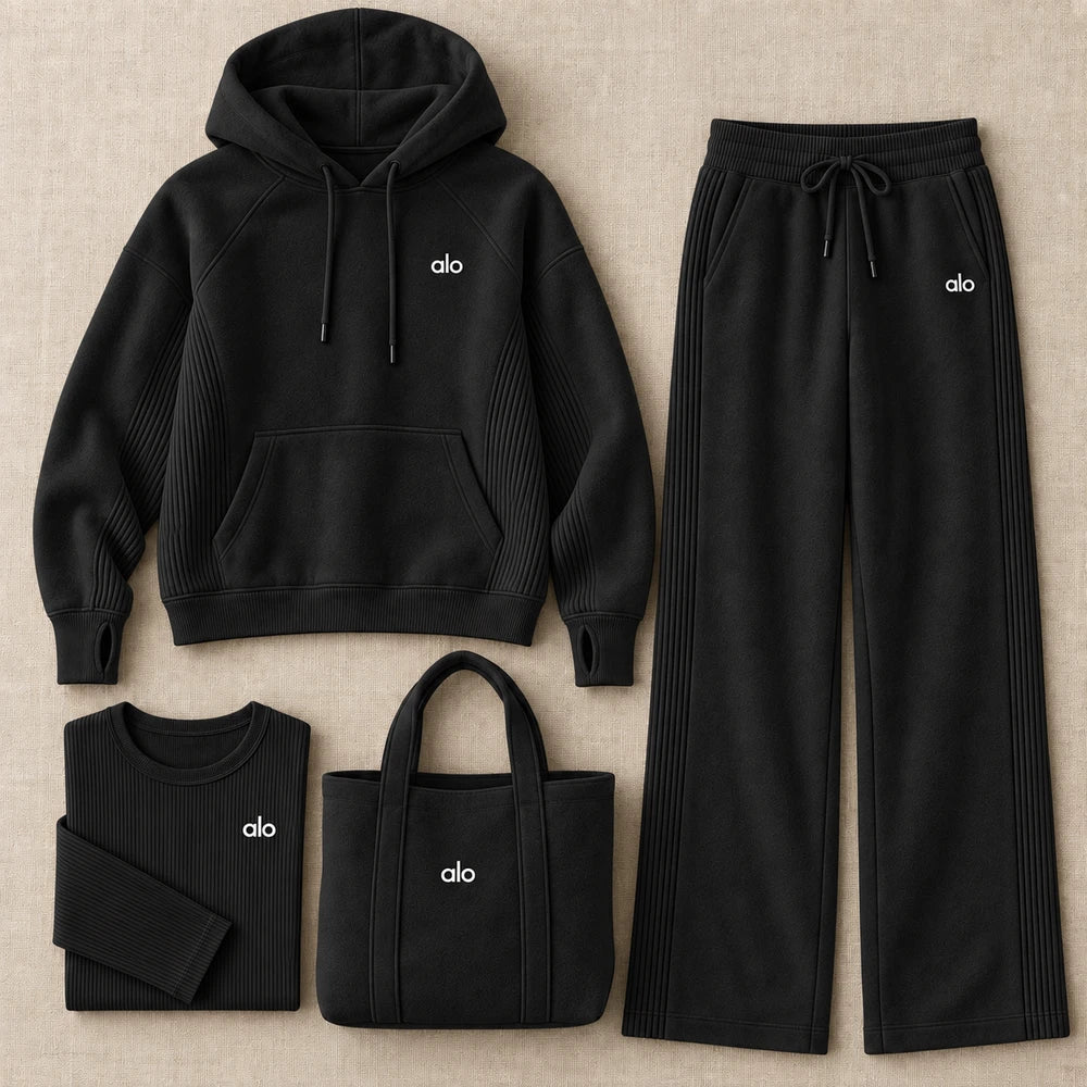 Warm Hooded Lounge Set