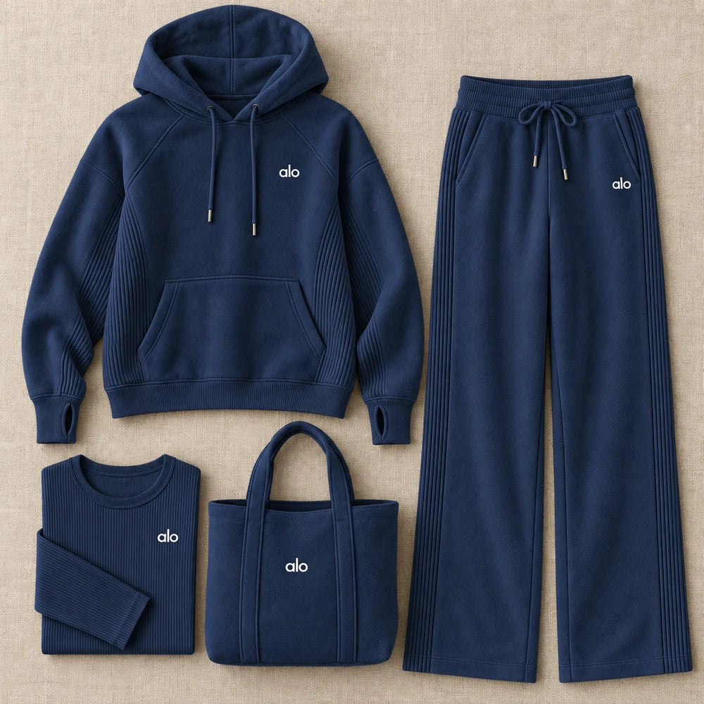Warm Hooded Lounge Set