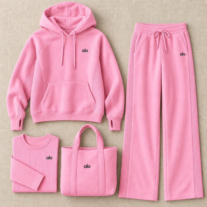 Warm Hooded Lounge Set
