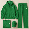 Casual, comfortable, loose-fitting, and warm hoodie set
