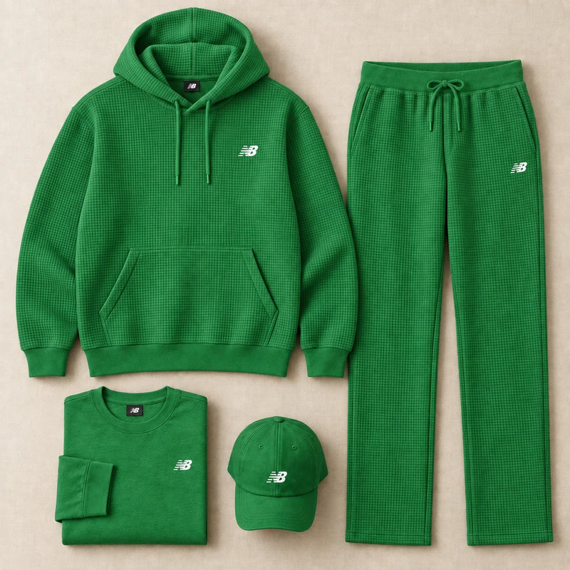 Casual, comfortable, loose-fitting, and warm hoodie set