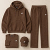 Casual, comfortable, loose-fitting, and warm hoodie set