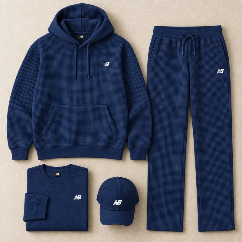 Casual, comfortable, loose-fitting, and warm hoodie set