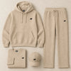 Casual, comfortable, loose-fitting, and warm hoodie set
