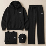 Casual, comfortable, loose-fitting, and warm hoodie set