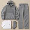 Warm Loose-Fitting Hoodie Set