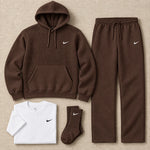 Warm Loose-Fitting Hoodie Set
