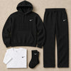 Warm Loose-Fitting Hoodie Set