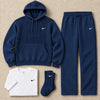 Warm Loose-Fitting Hoodie Set