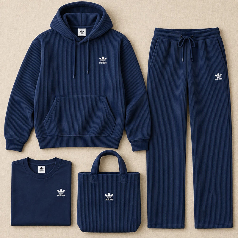 Loose Fitting Hoodie Set