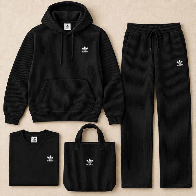 Loose Fitting Hoodie Set