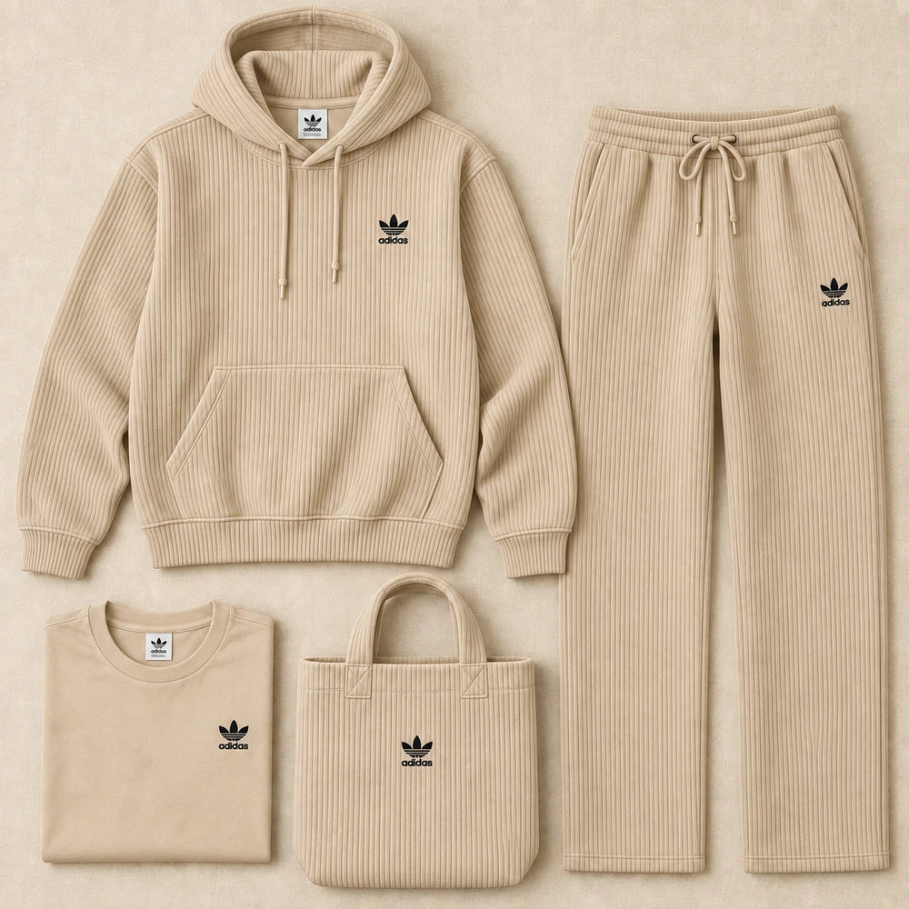 Loose Fitting Hoodie Set