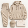 Mens Casual Waffle Knit Set